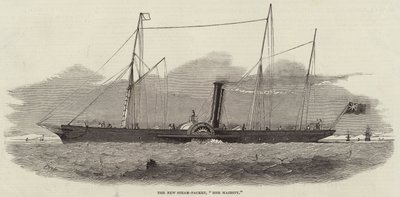 Das neue Dampfschiff, Ihre Majestät von Edwin Weedon