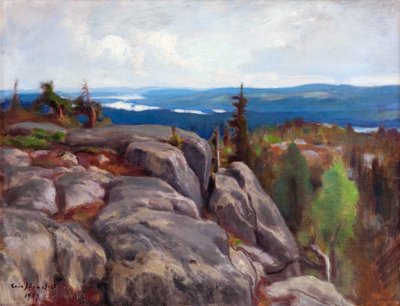 Landschaft von Koli von Eero Järnefelt