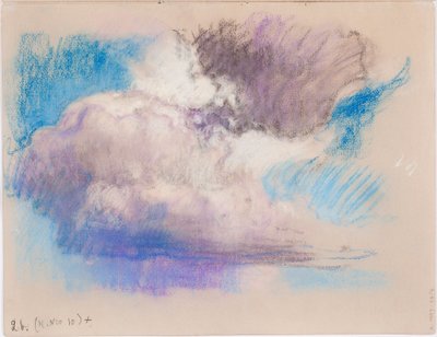 Wolken, Seite aus Järnefelts Skizzenbuch von Eero Järnefelt
