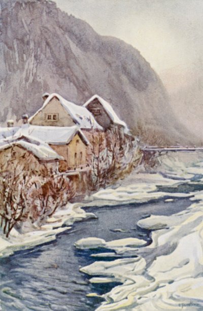 Der Rhein: Ragatz, Der Fluss Tamina von Effie Jardine