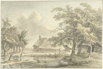 Bauernhof in Eext (Drenthe) von Egbert van Drielst