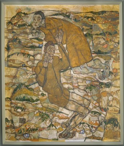 Entschwebung, Die Blinden von Egon Schiele