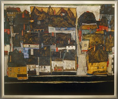 Krumau an der Moldau von Egon Schiele