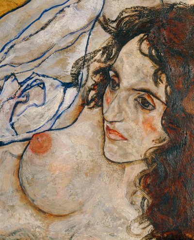 Liegende Frau von Egon Schiele