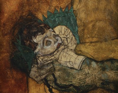 Mutter mit zwei Kindern von Egon Schiele
