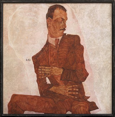 Porträt Arthur Roessler von Egon Schiele