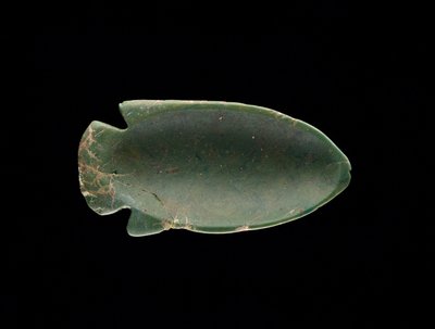 Innenseite einer fischförmigen Schale von Egyptian 18th Dynasty