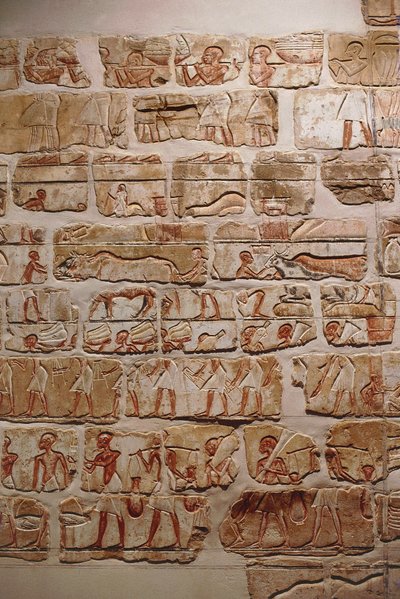 Wand von Echnaton, Neues Reich, 18. Dynastie von Egyptian 18th Dynasty