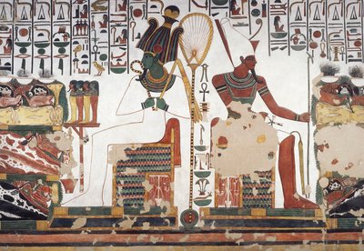 Osiris und Atum von Egyptian 19th Dynasty