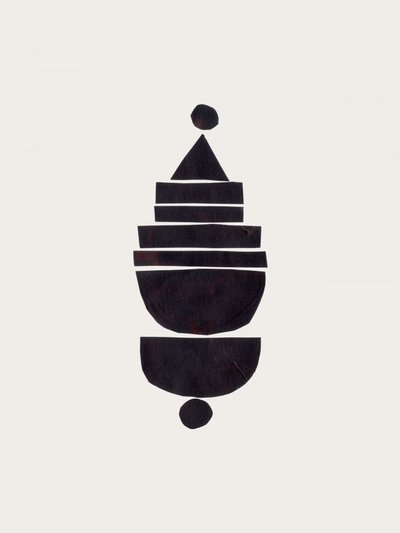 Minimalistischer geometrischer Stapel von Ejaaz Haniff