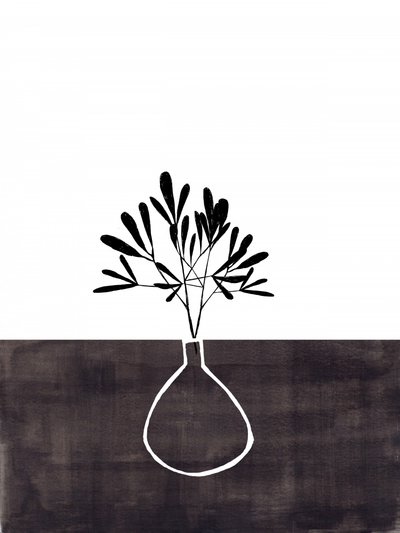 Minimalistische Pflanzenvase von Ejaaz Haniff