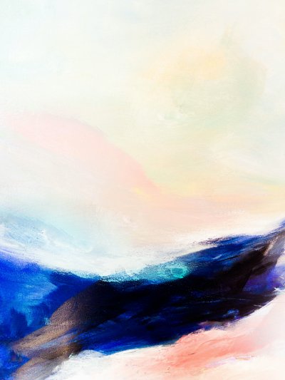 Gelassener Blauer Fluss von Ejaaz Haniff