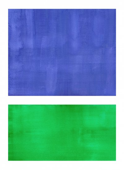 Lebhaftes Blau-Grün von Ejaaz Haniff
