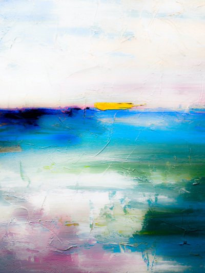 Lebhafter Ozeanhorizont von Ejaaz Haniff