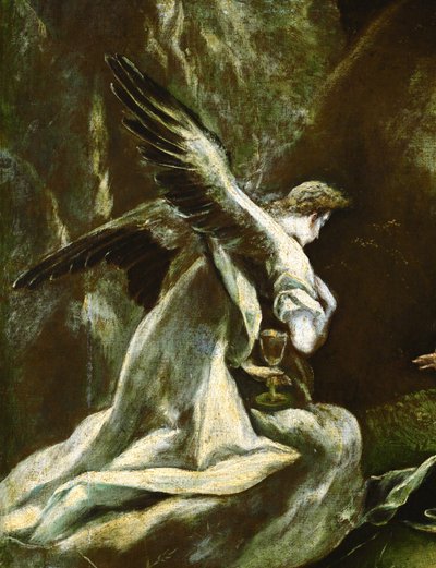 Die Agonie im Garten: Engel von El (1541-1614) Greco