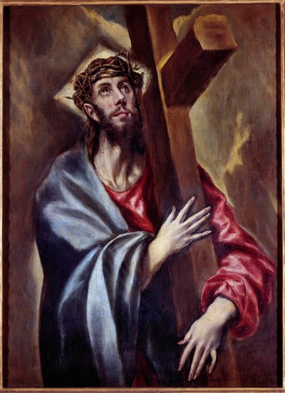 Christus trägt das Kreuz von El Greco