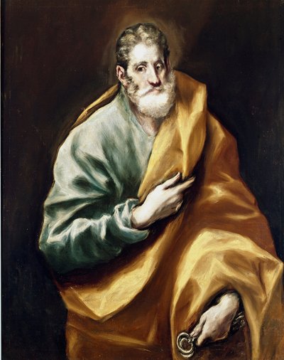 Der Apostel Petrus von El Greco
