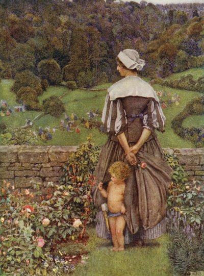 Ein Aufruhr nach Amor von Eleanor Fortescue Brickdale