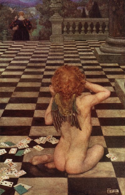 O Liebe! Hat sie dir das angetan? Was soll, ach, aus mir werden? von Eleanor Fortescue Brickdale