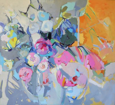 Abstrakte Blumenblüte von Elena Shraibman