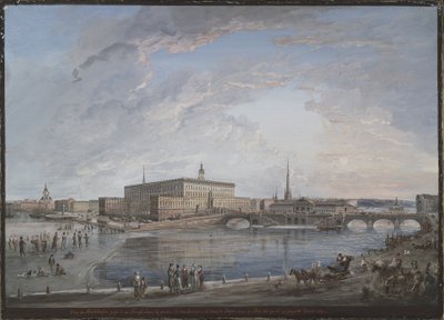 Ansicht von Stockholm von Elias Martin