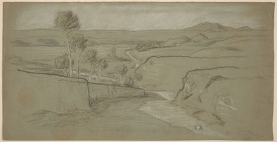 Römische Landschaft von Elihu Vedder