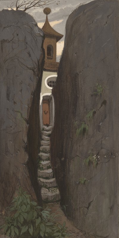 Vitré, ca. 1877 von Elihu Vedder