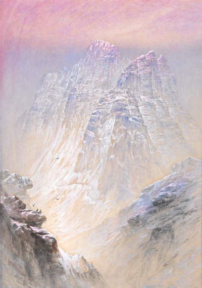 Sasso di Pelmo, gesehen von St. Luzia, Tirol von Elijah Walton