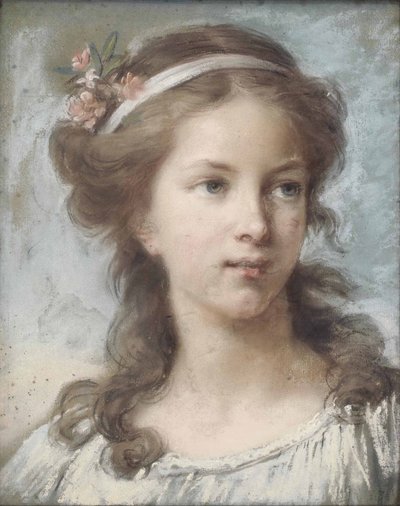 Porträt eines jungen Mädchens von Élisabeth Louise Vigée Le Brun