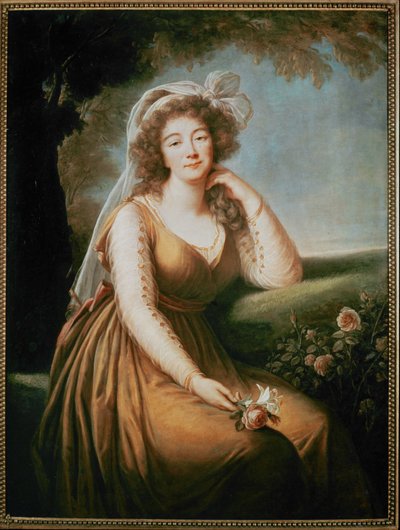 Madame du Barry, Mätresse von Ludwig XV. von Elisabeth Louise Vigee-Lebrun