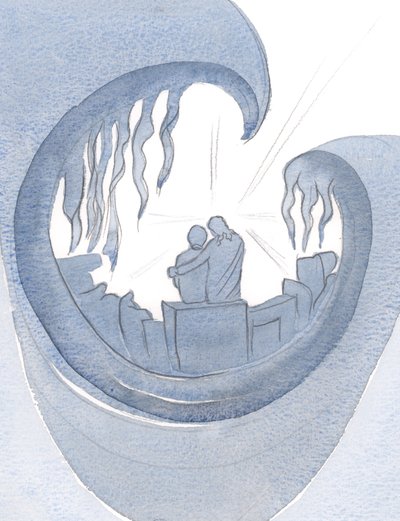 Christus kommt gerne zu uns im Gebet, um uns zu helfen, unsere Seelen von Sünde und Groll zu befreien. Er möchte, dass wir ihm vertrauen und uns keine Sorgen machen von Elizabeth Wang