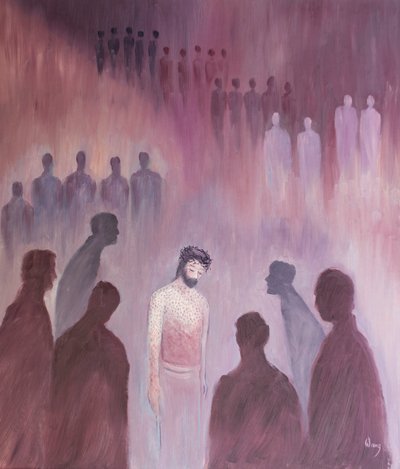 Wenn unsere Herzen bitter und nachtragend sind, fühlt sich Christus, wenn er in der Heiligen Kommunion zu uns kommt, wie in seiner Heiligen Passion. von Elizabeth Wang