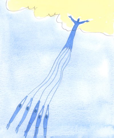 Menschen können durch das gute Beispiel und die Gebete derer, die bereits im Himmel sind, mächtig geholfen und zum Himmel gezogen werden von Elizabeth Wang