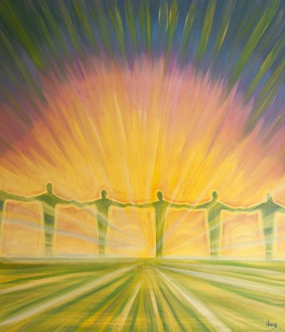 Wir müssen nur hier bei der Messe stehen, bitten, empfangen und alle Segnungen Christi annehmen - vereint mit ihm von Elizabeth Wang