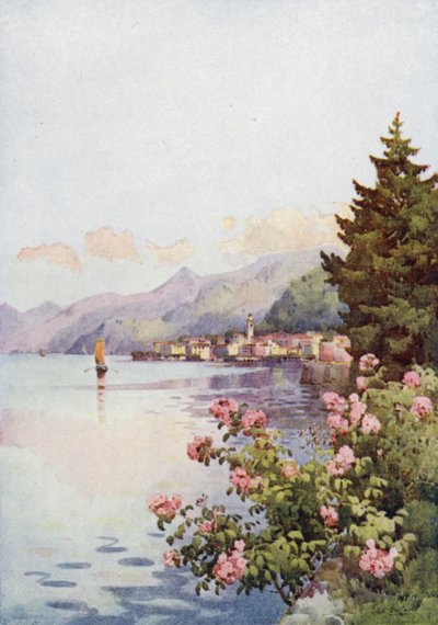 Bellagio von der Villa Melzi, Lago di Como von Ella Du Cane