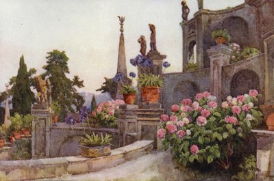 Im Garten, Isola Bella, Lago Maggiore von Ella Du Cane