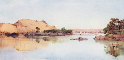 Die Insel des Sirdar und das Grab des arabischen Scheichs von Elephantine von Ella Du Cane