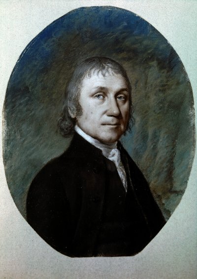 Porträt von Joseph Priesley, ca. 1797 von Ellen Sharples