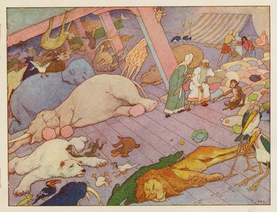 Noahs Arche: Im Inneren der Arche von Elmer Boyd Smith