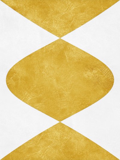 Moderne Goldene Geometrie von Ema Paraschiv