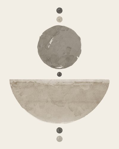 Gedämpfte geometrische Balance von Ema Paraschiv