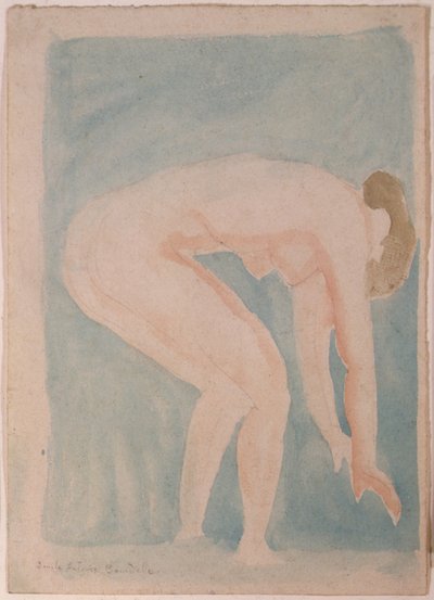 Studie eines Aktes von Emile Antoine Bourdelle