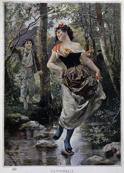 Cathinelle - von Bayard, frühes 20. Jahrhundert von Emile Antoine Bayard