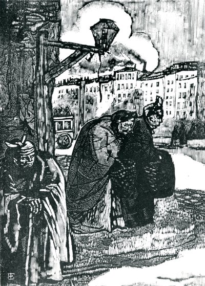 Illustration für Gedichte von Charles Baudelaire (1821-67) von Emile Bernard