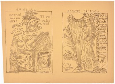 Heiliger Lukas von Emile Bernard