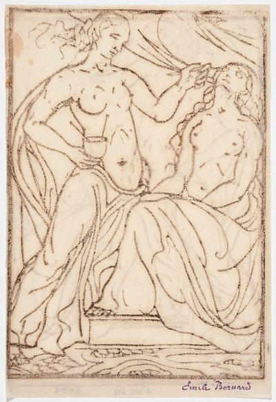 Ohne Titel von Emile Bernard