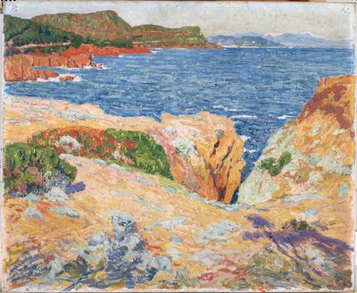 Mittag im Estérel (Côte d’Azur) von Emile Claus