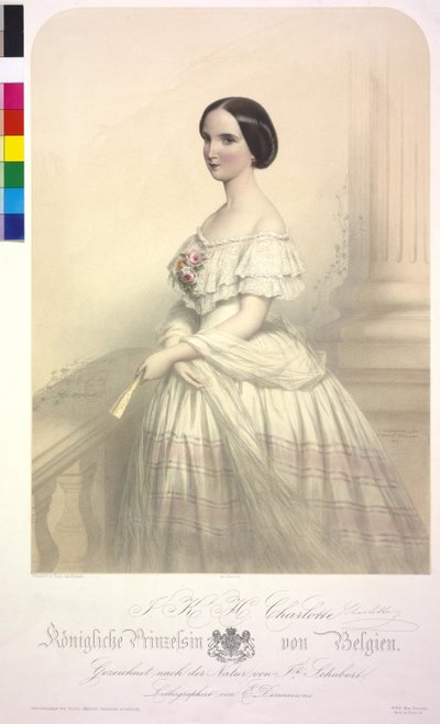 Königliche Prinzessin von Belgien K. H. Charlotte von Emile Desmaisons