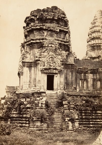 Große Pagode - Nordturm des 2. Stockwerks, 1866 von Emile Gsell