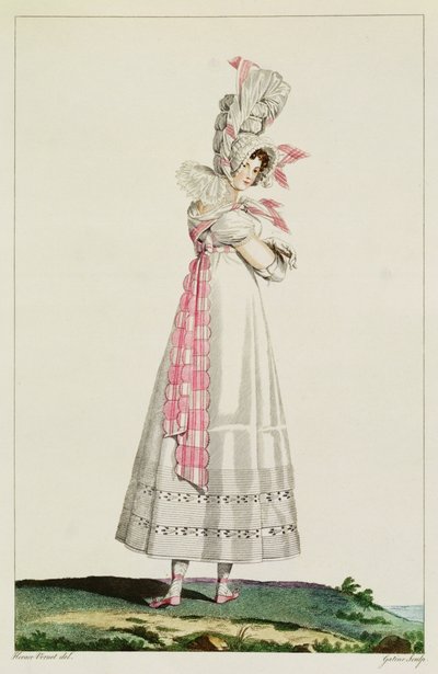 Sommerkleid, Modeplatte aus 